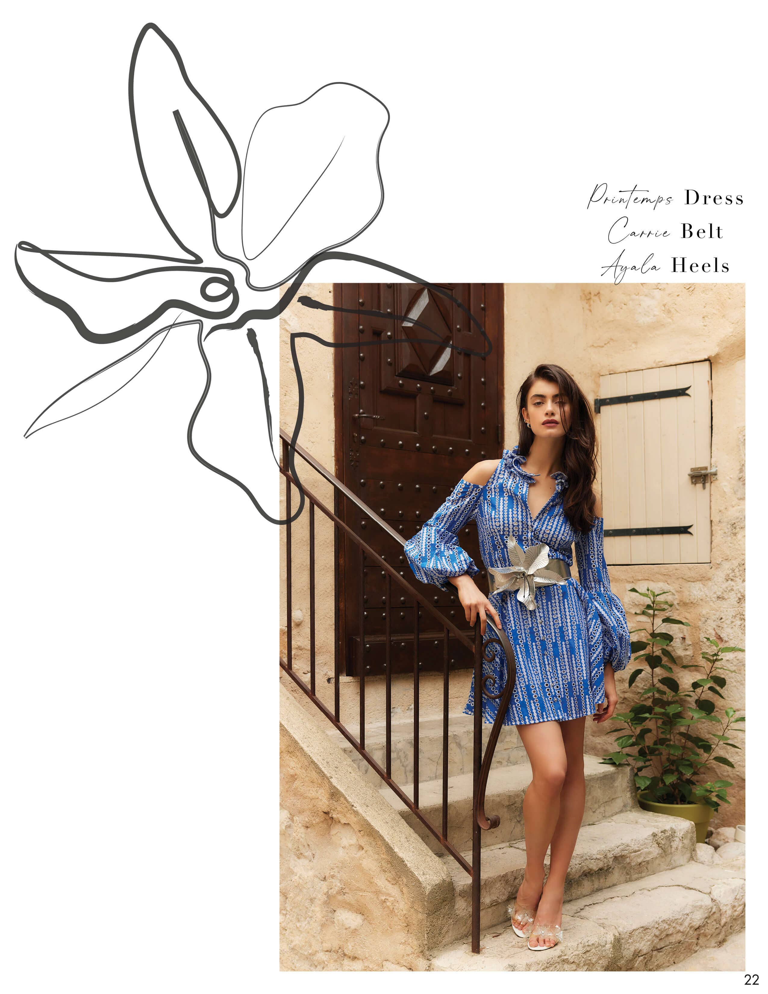 The new Anne Fontaine Spring-Summer 2023 collection is a celebration of artistry and craftsmanship. Strength and beauty, are rendered through opulent prints, colors, and styles that transport you toward a vision of the future light.