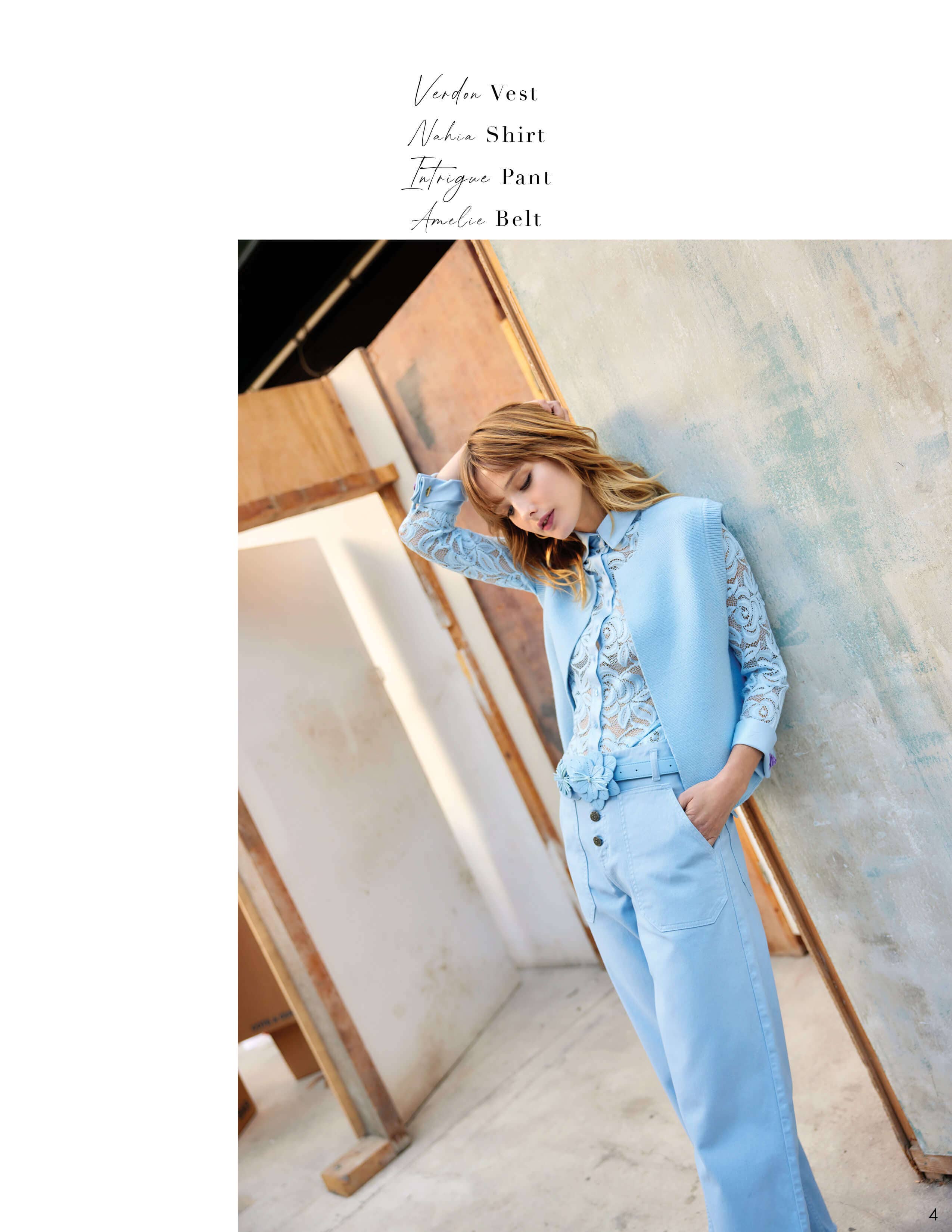The new Anne Fontaine Spring-Summer 2023 collection is a celebration of artistry and craftsmanship. Strength and beauty, are rendered through opulent prints, colors, and styles that transport you toward a vision of the future light.
