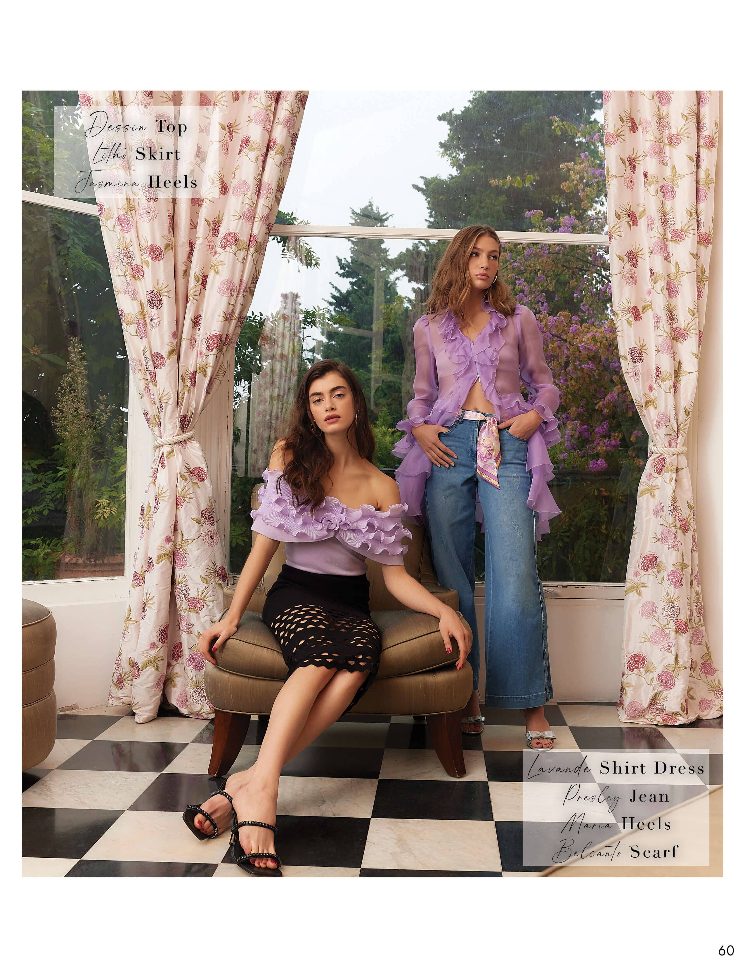 The new Anne Fontaine Spring-Summer 2023 collection is a celebration of artistry and craftsmanship. Strength and beauty, are rendered through opulent prints, colors, and styles that transport you toward a vision of the future light.