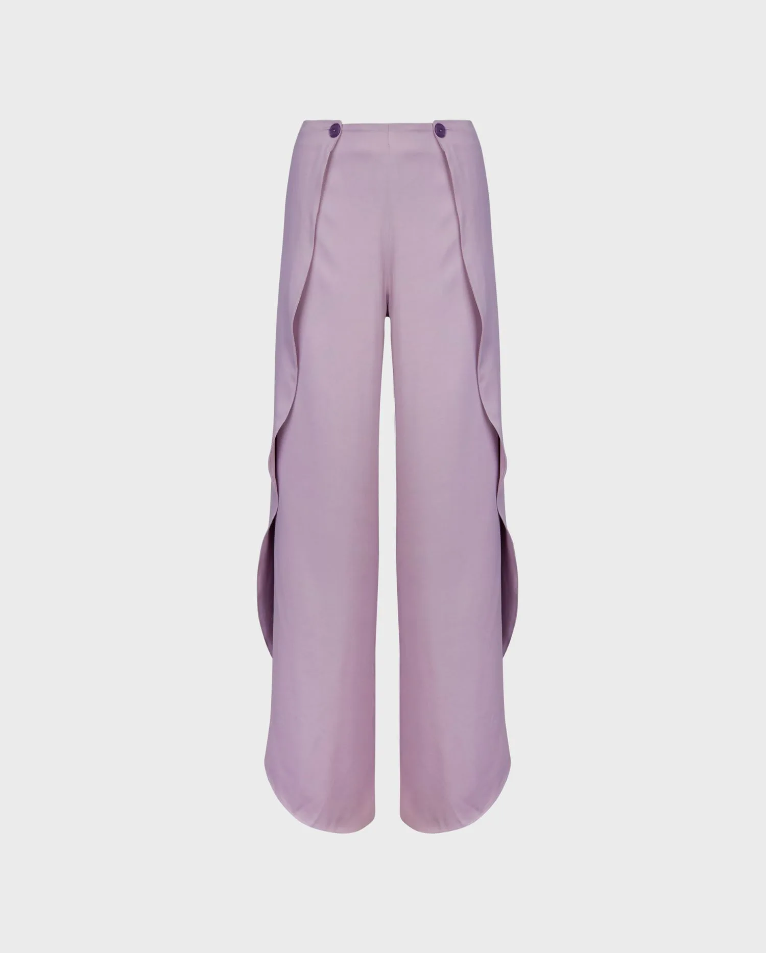 Discover the KELDREY Purple Open Tulip Leg Trousers from ANNE FONTAINE