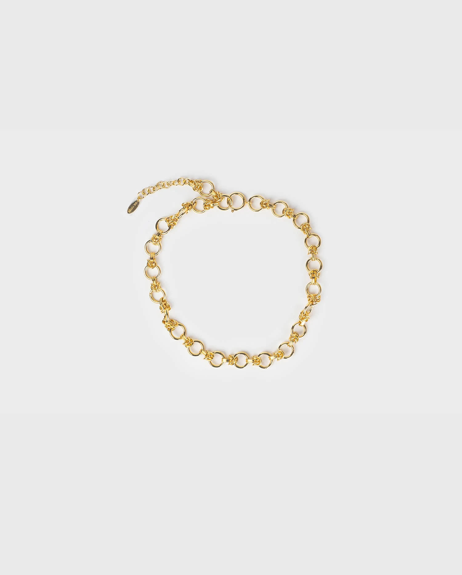 Discover the SHELLEY gold chain link necklace from ANNE FONTAINE