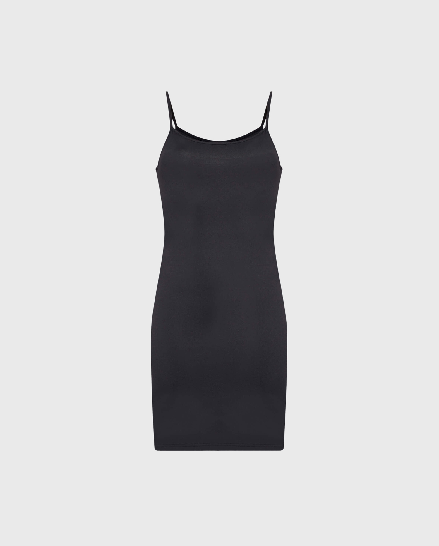 Discover the SINDY black tactel knit camisole dress from ANNE FONTAINE