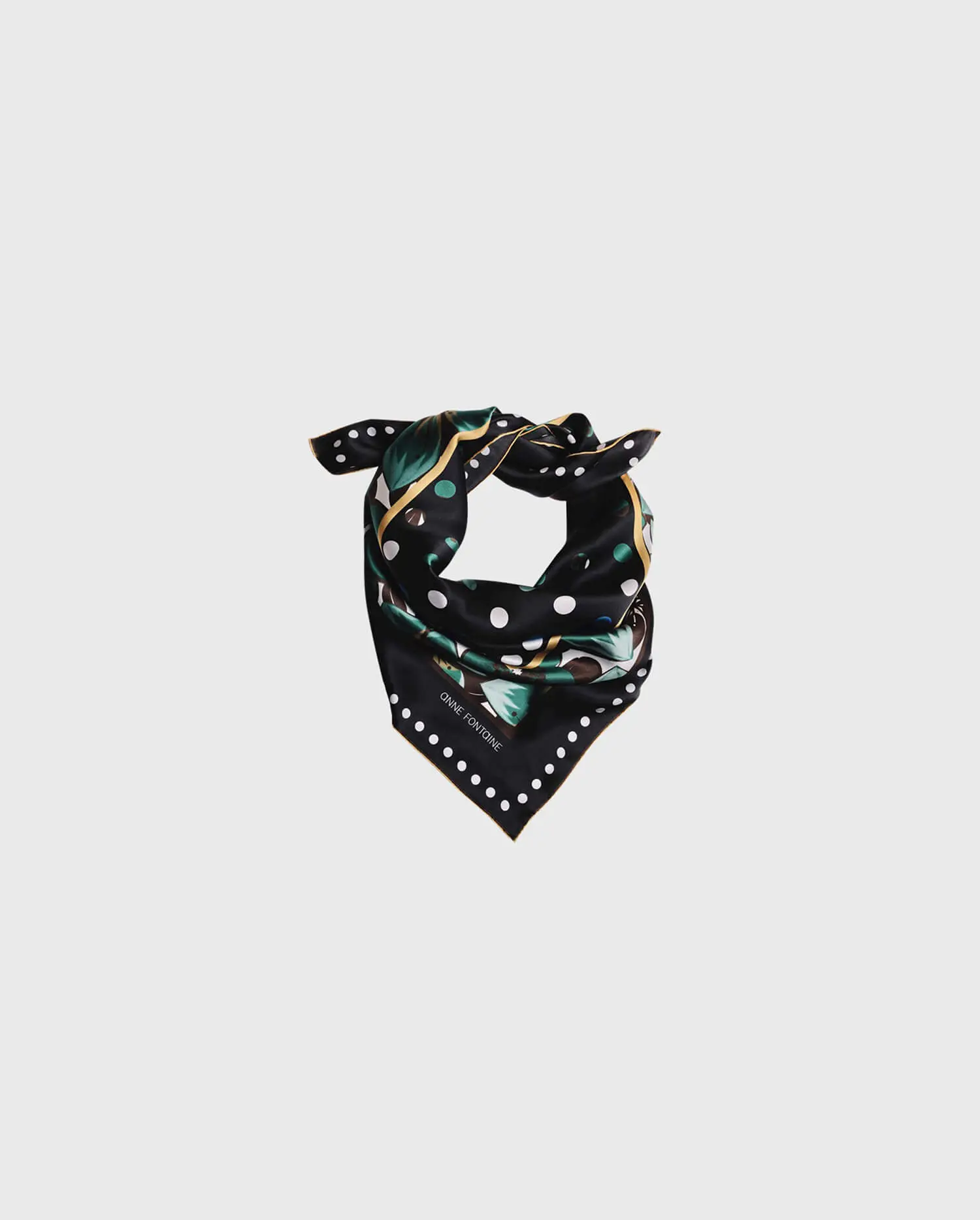 Discover the TED Floral Silk Square Scarf