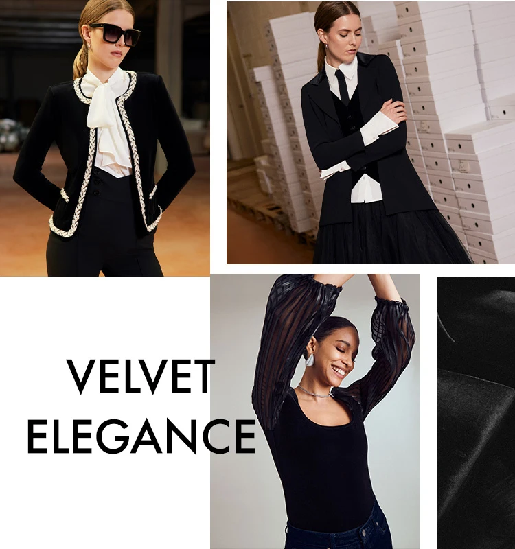 Discover a curated edit of velvet elegance from designer Anne Fontaine