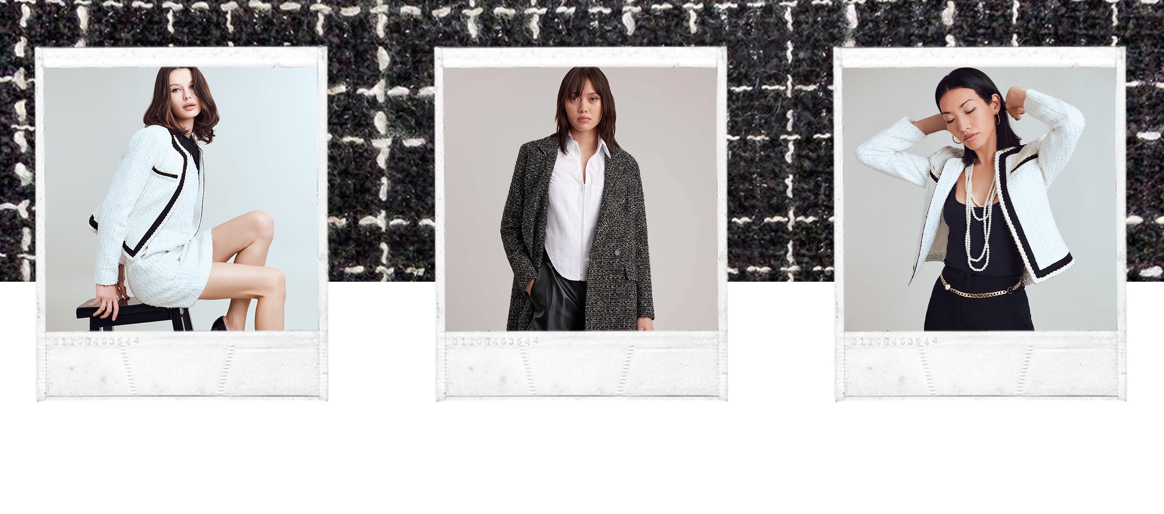  Discover the Textural Tweed Looks By ANNE FONTAINE