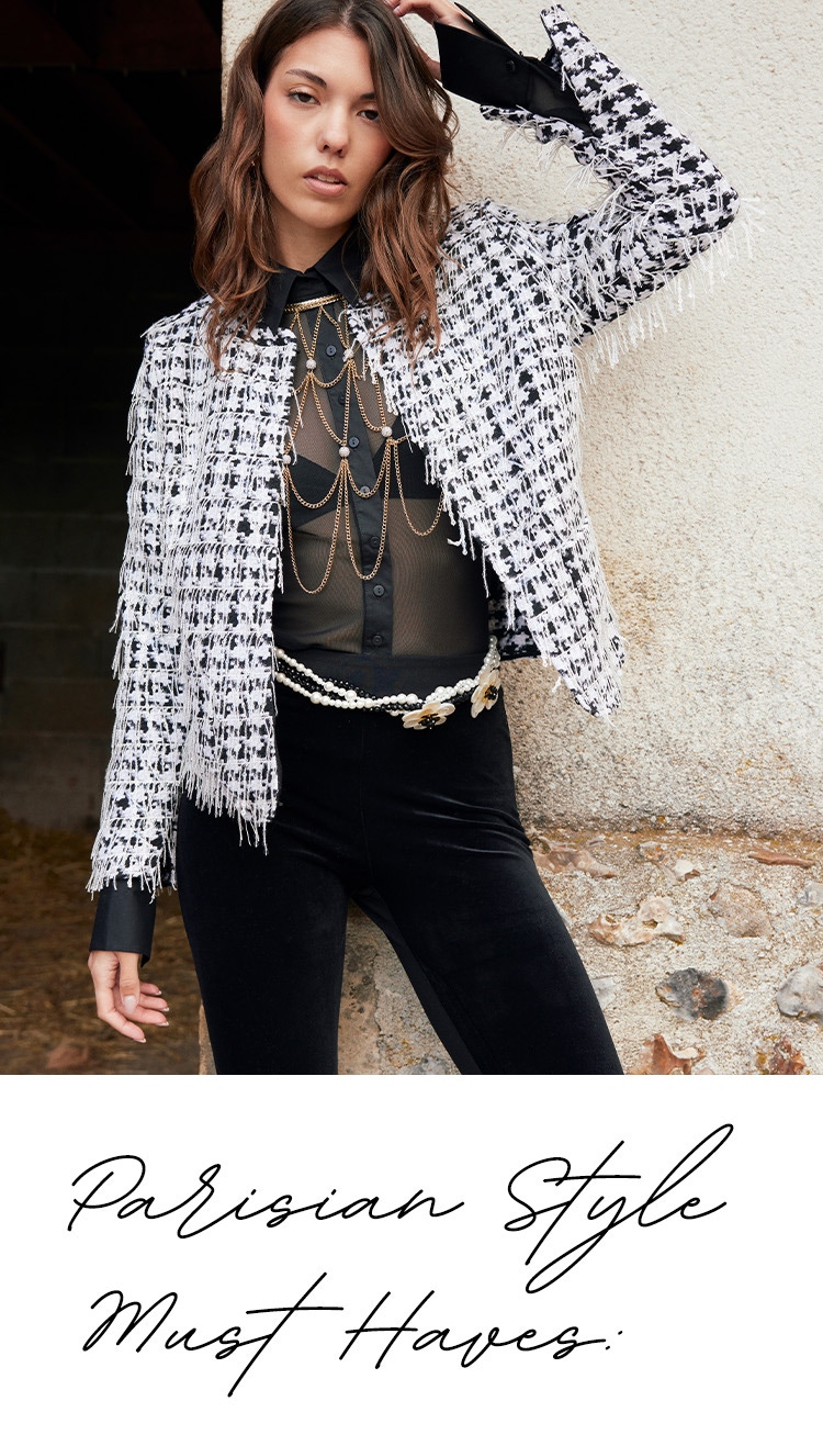 Discover the Textural Tweed Looks By ANNE FONTAINE