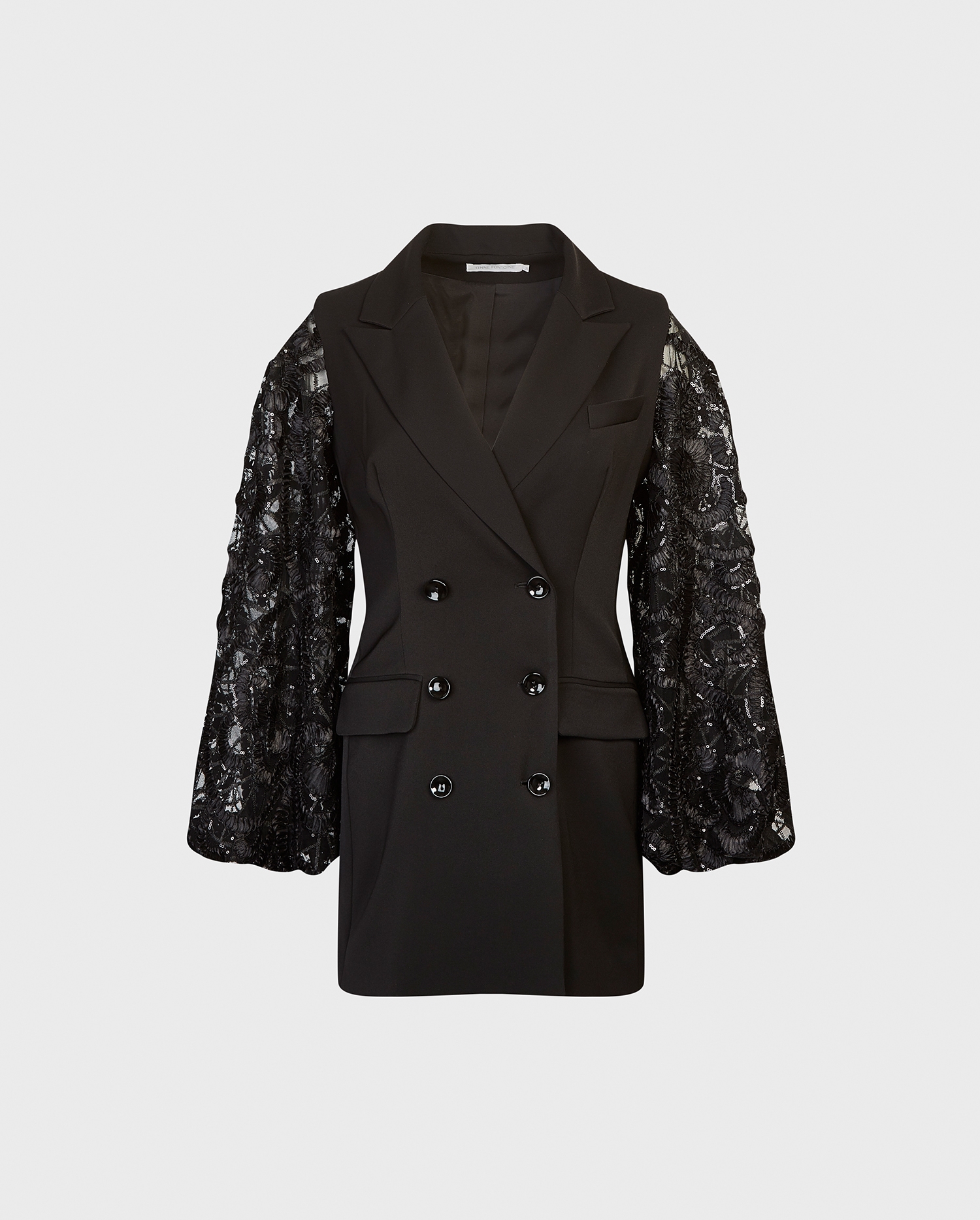 Discover the AKIO jacket in black from designer ANNE FONTAINE