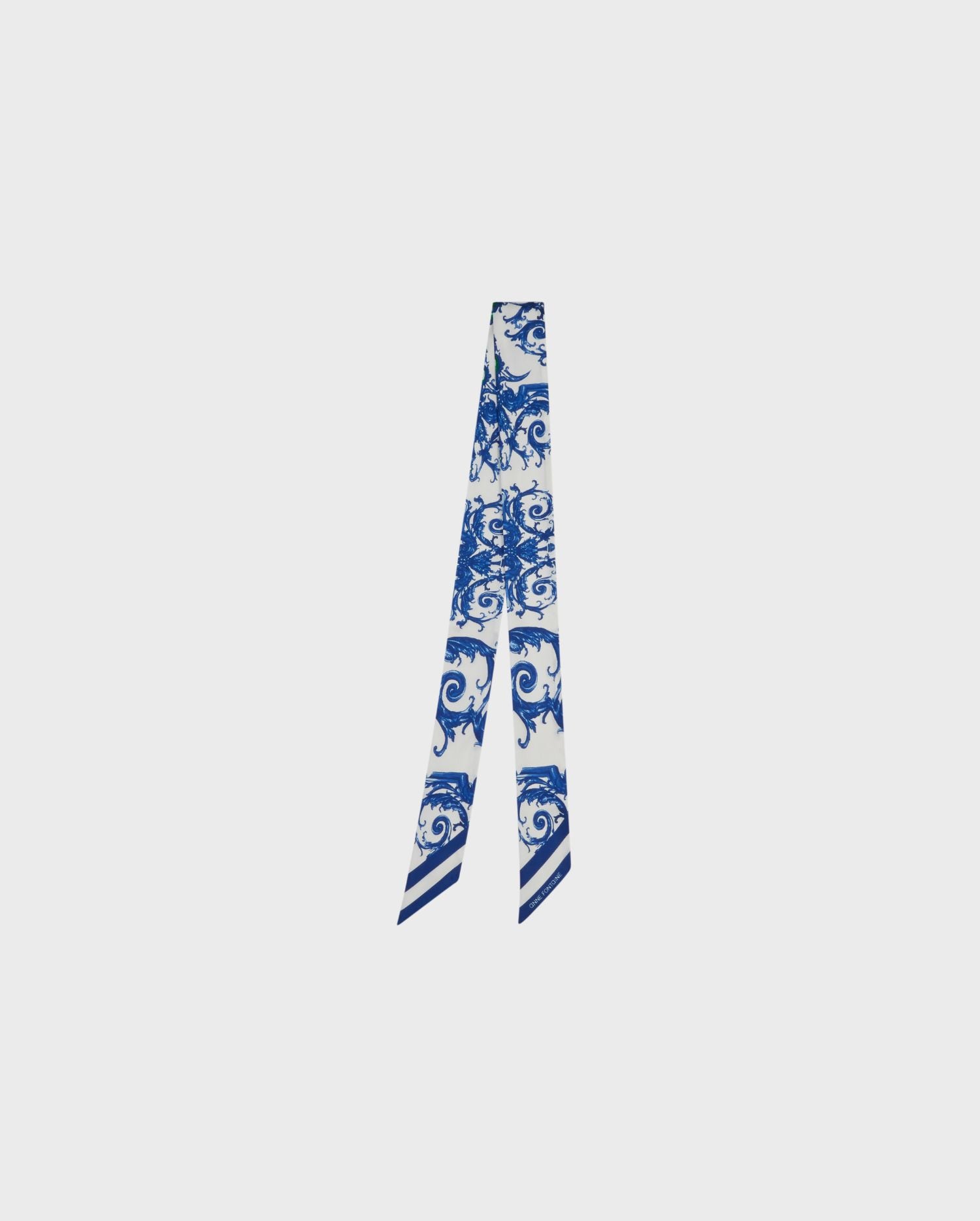 Discover the AZULEA Blue & White Silk Printed Scarf from ANNE FONTAINE