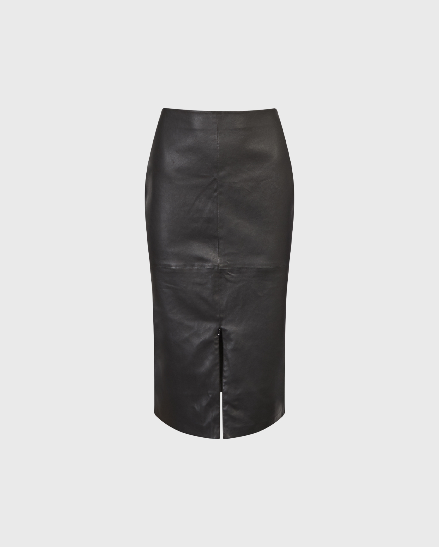 Discover the CADIA Black Lambskin Leather Pencil Skirt from designer ANNE FONTAINE