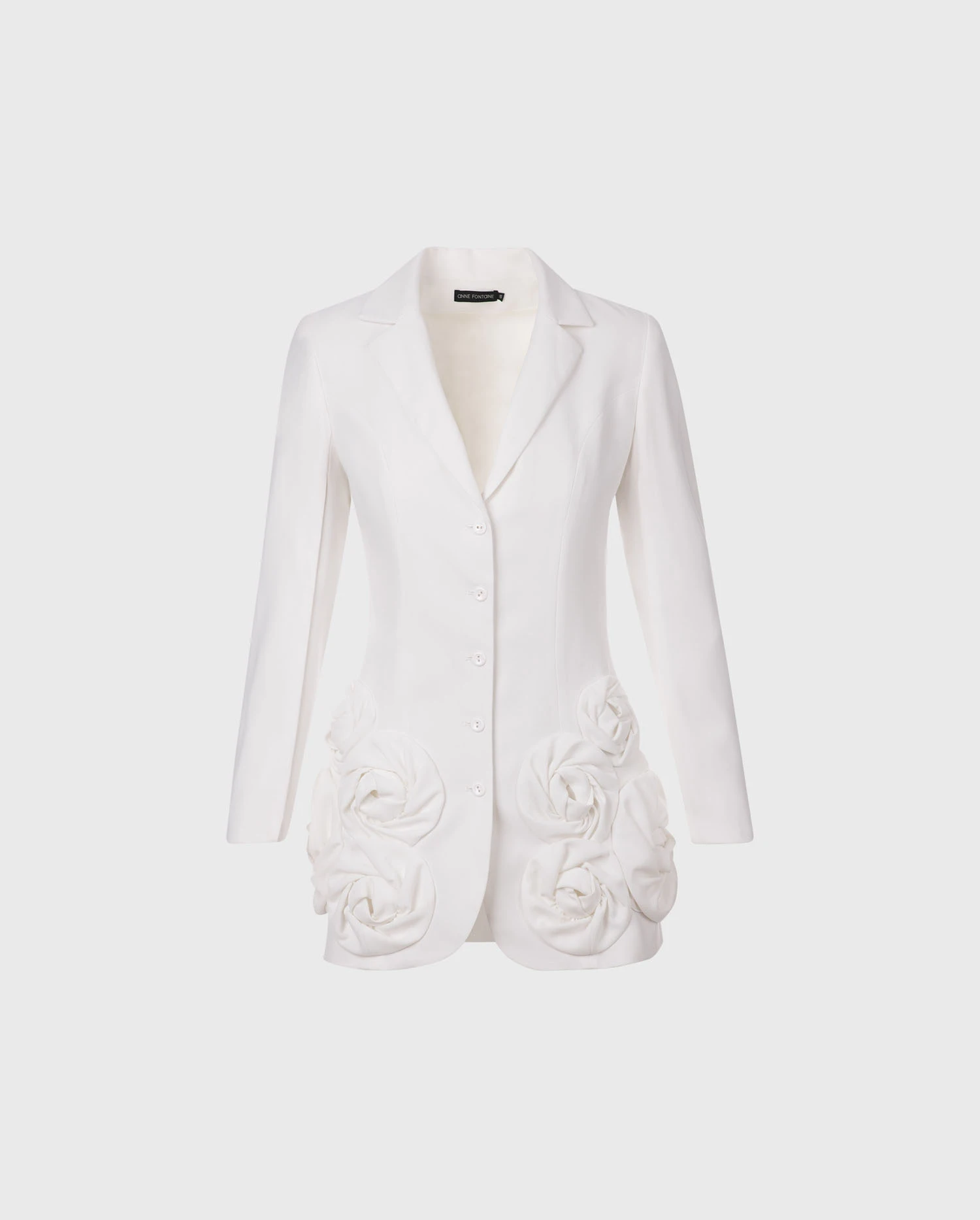 Discover the ENCHANTE Moon White Jacket With Flowers from designer ANNE FONTAINE