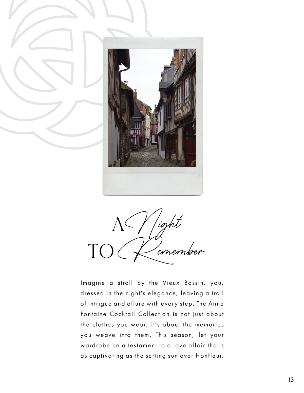 Discover the ANNE FONTAINE Cocktail Collection