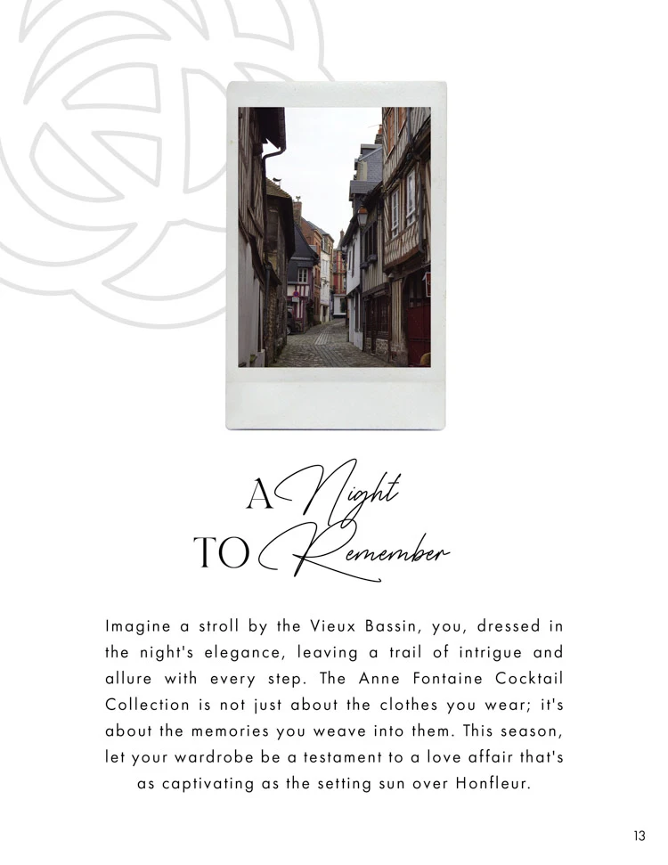 Discover the ANNE FONTAINE Cocktail Collection