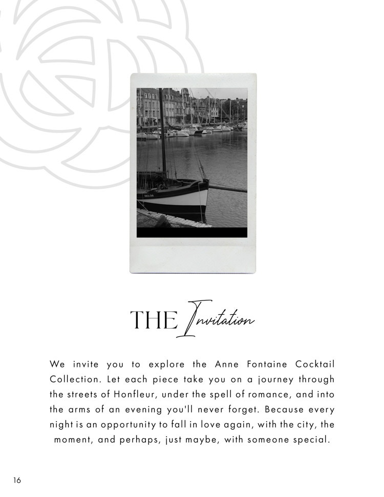 Discover the ANNE FONTAINE Cocktail Collection