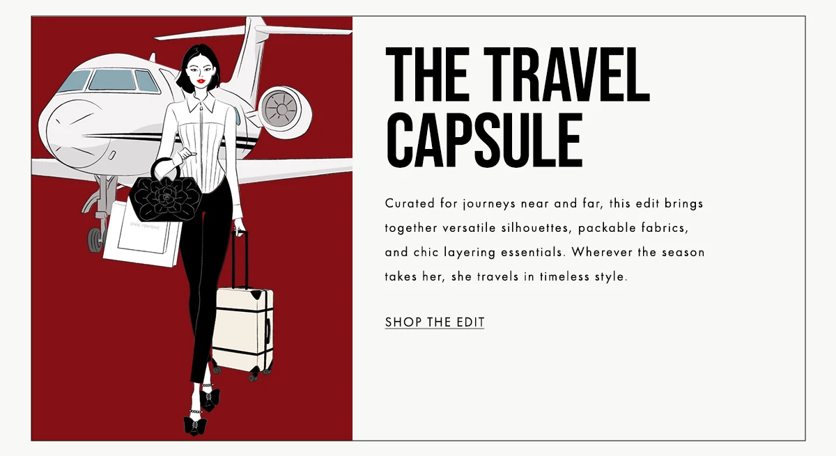 Discover Anne Fontaine's Travel Capsule
