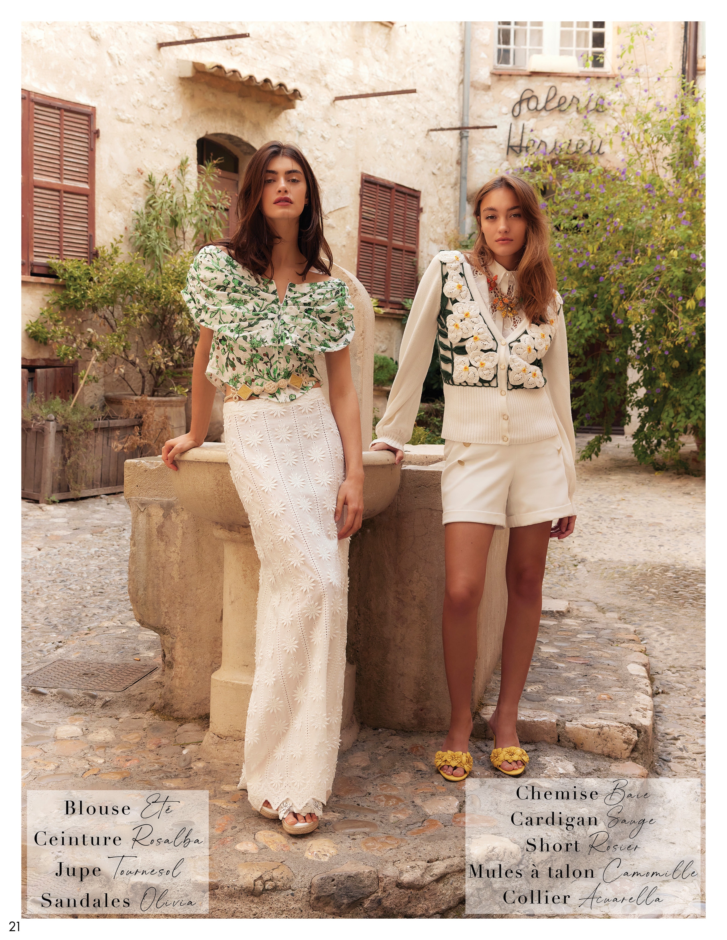 The new Anne Fontaine Spring-Summer 2023 collection is a celebration of artistry and craftsmanship. Strength and beauty, are rendered through opulent prints, colors, and styles that transport you toward a vision of the future light.