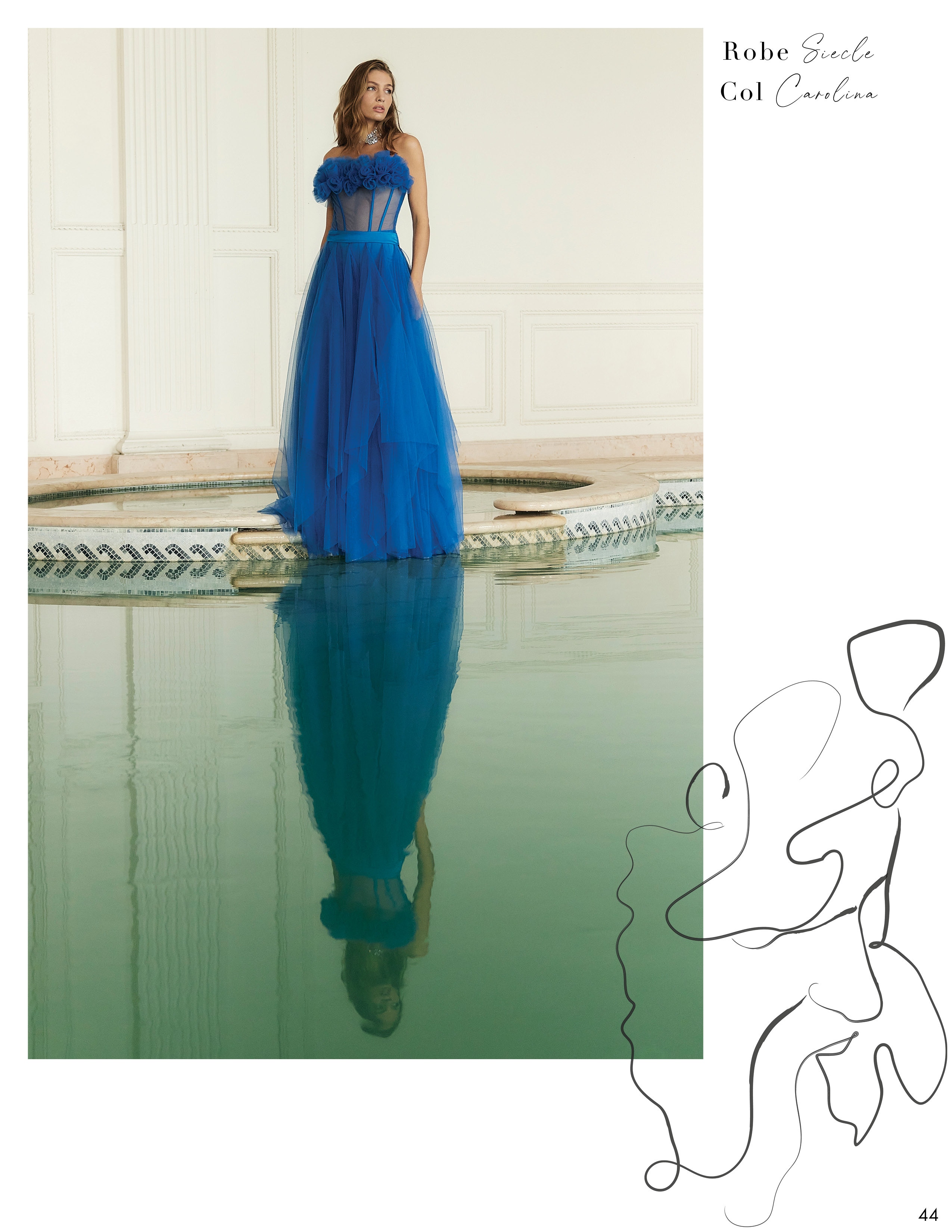 The new Anne Fontaine Spring-Summer 2023 collection is a celebration of artistry and craftsmanship. Strength and beauty, are rendered through opulent prints, colors, and styles that transport you toward a vision of the future light.