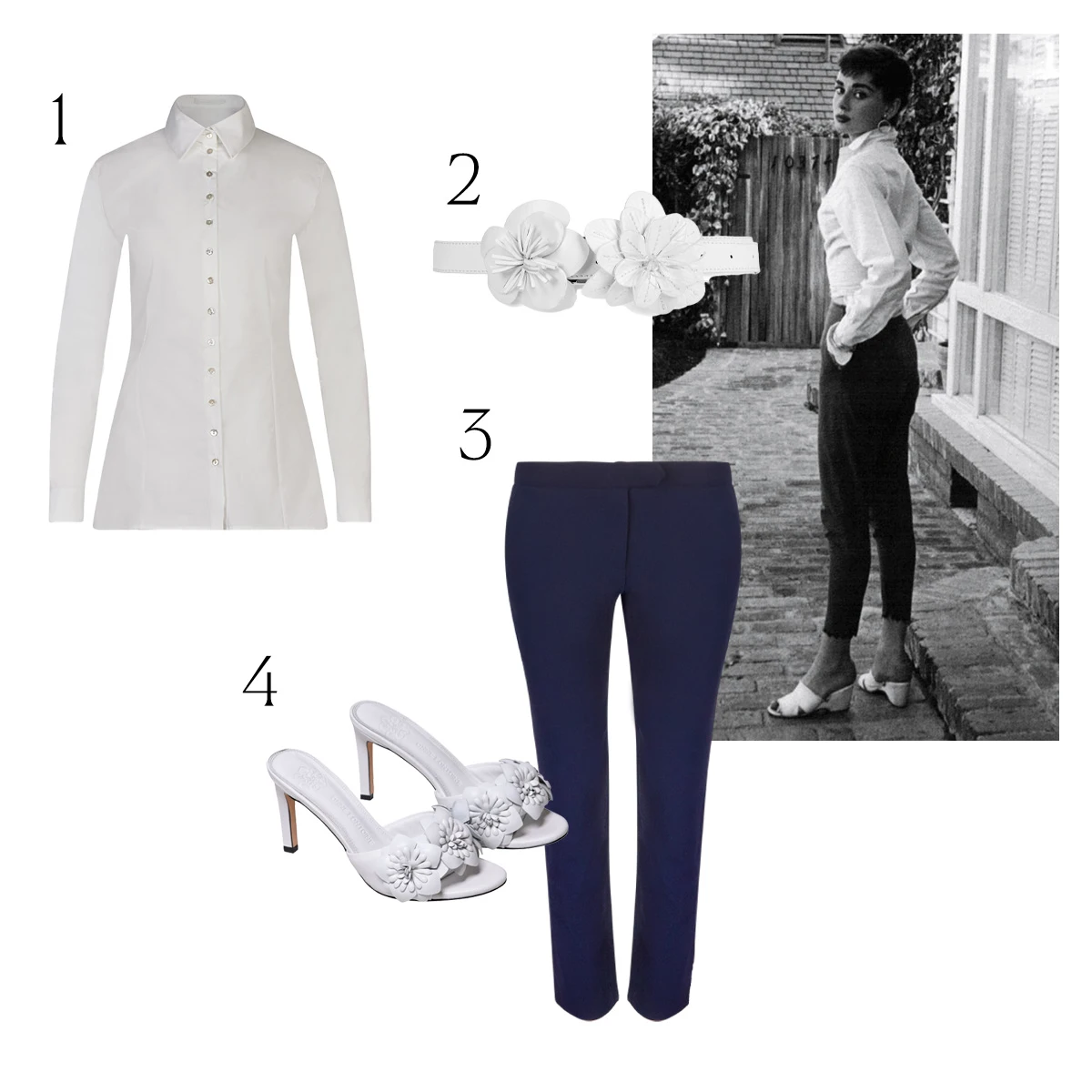 Discover the ANNE FONTAINE Style Muse Audrey Hepburn