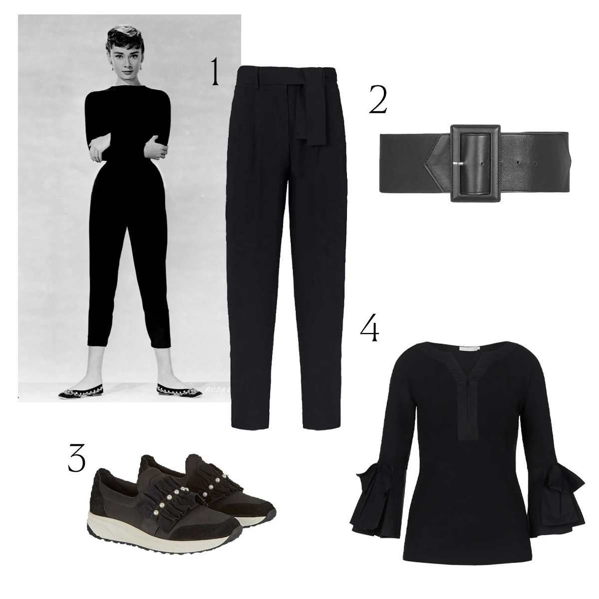 Discover the ANNE FONTAINE Style Muse Audrey Hepburn