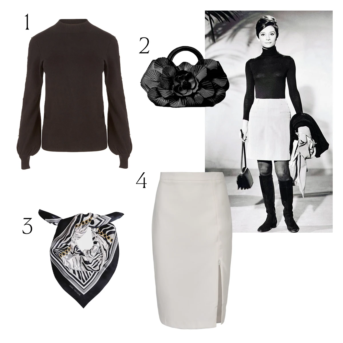 Discover the ANNE FONTAINE Style Muse Audrey Hepburn