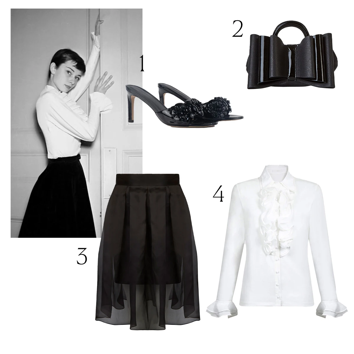 Discover the ANNE FONTAINE Style Muse Audrey Hepburn