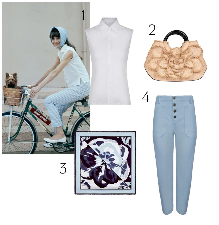 Discover the ANNE FONTAINE Style Muse Audrey Hepburn