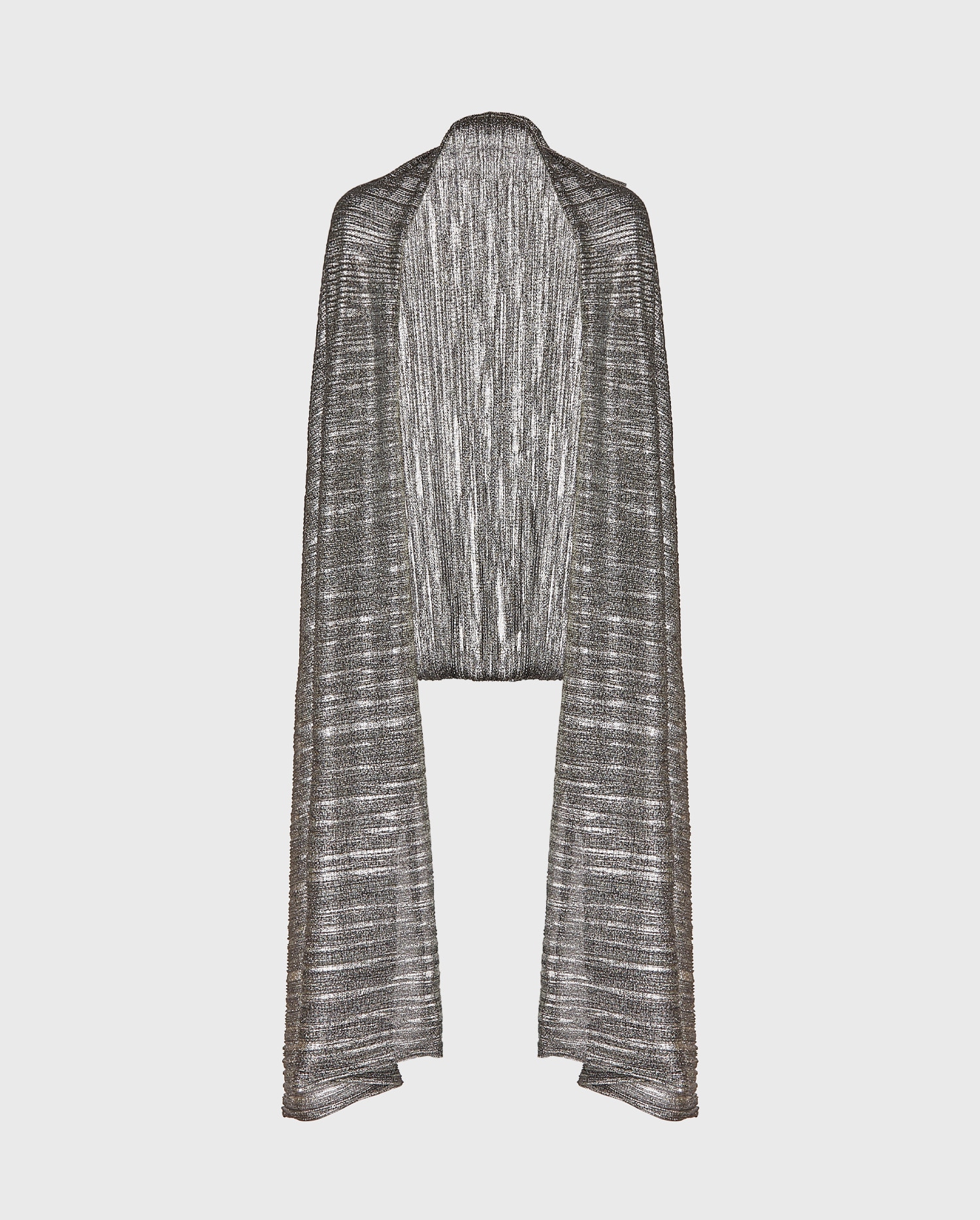 Discover the BERRYL Silver Metallic Shawl from designer ANNE FONTAINE
