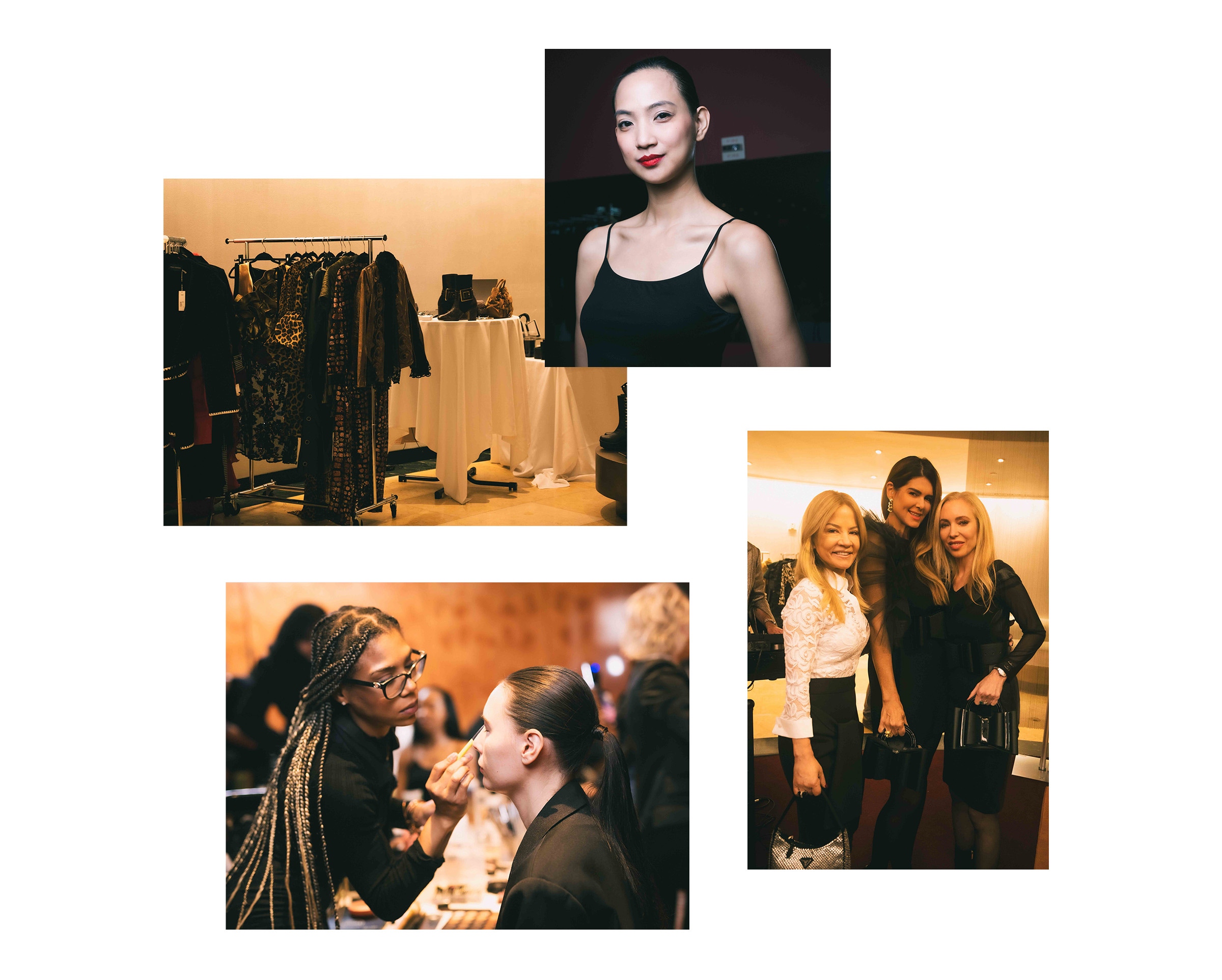 Take a behind the scenes look at our fashion show benefitting the CaringKind Charity hosted by Designer Anne Fontaine