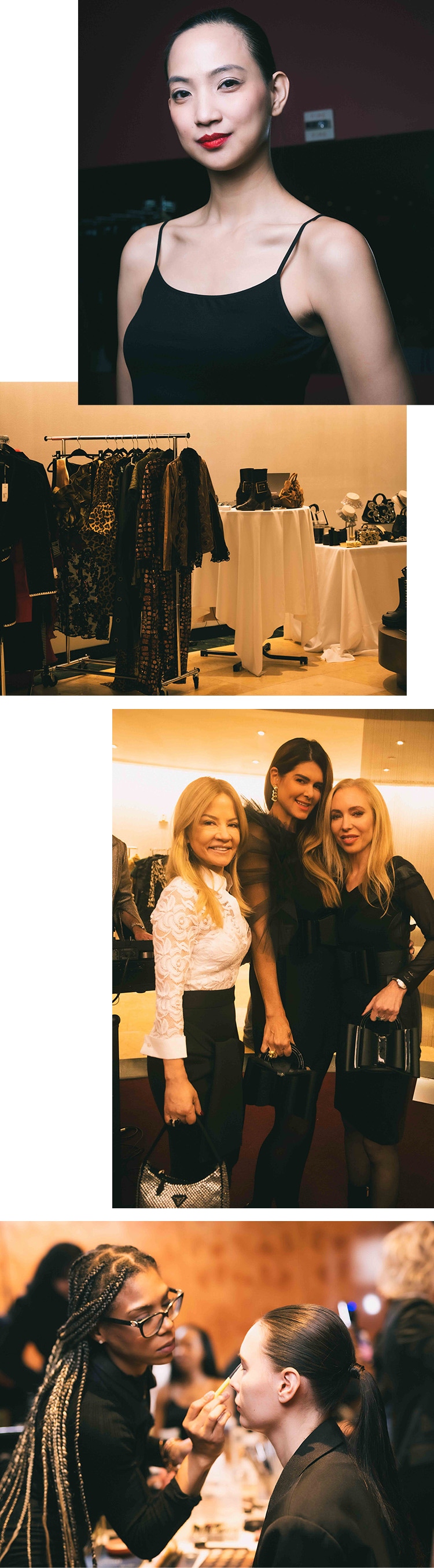 Take a behind the scenes look at our fashion show benefitting the CaringKind Charity hosted by Designer Anne Fontaine