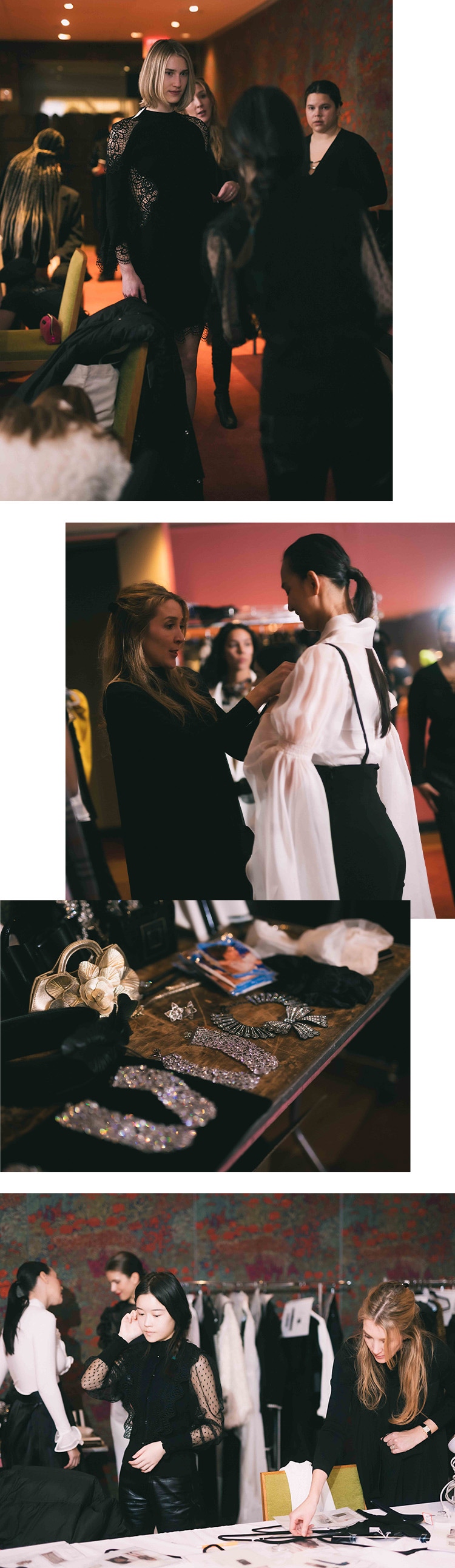 Your sneak peek and behind-the-scenes access to the CaringKind Fashion show from Designer Anne Fontaine.