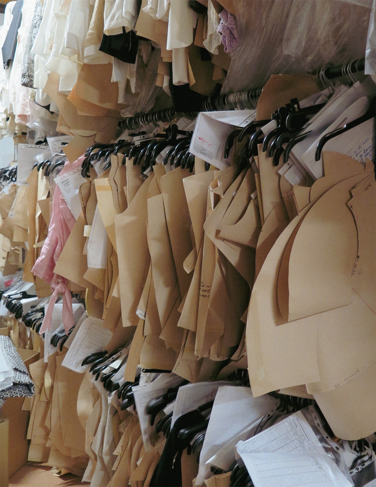 CLOSEUP OF WAREHOUSE ITEMS
