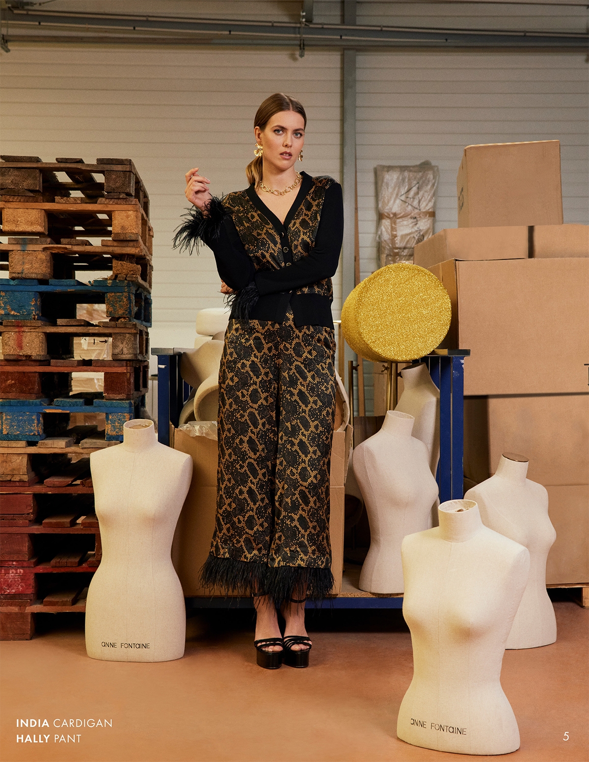 DISCOVER THE INDIA CARDIGAN AND HALLY PANT FROM DESIGNER ANNE FONTAINE