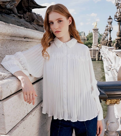 Découvrez la chemise blanche Anne Fontaine 
