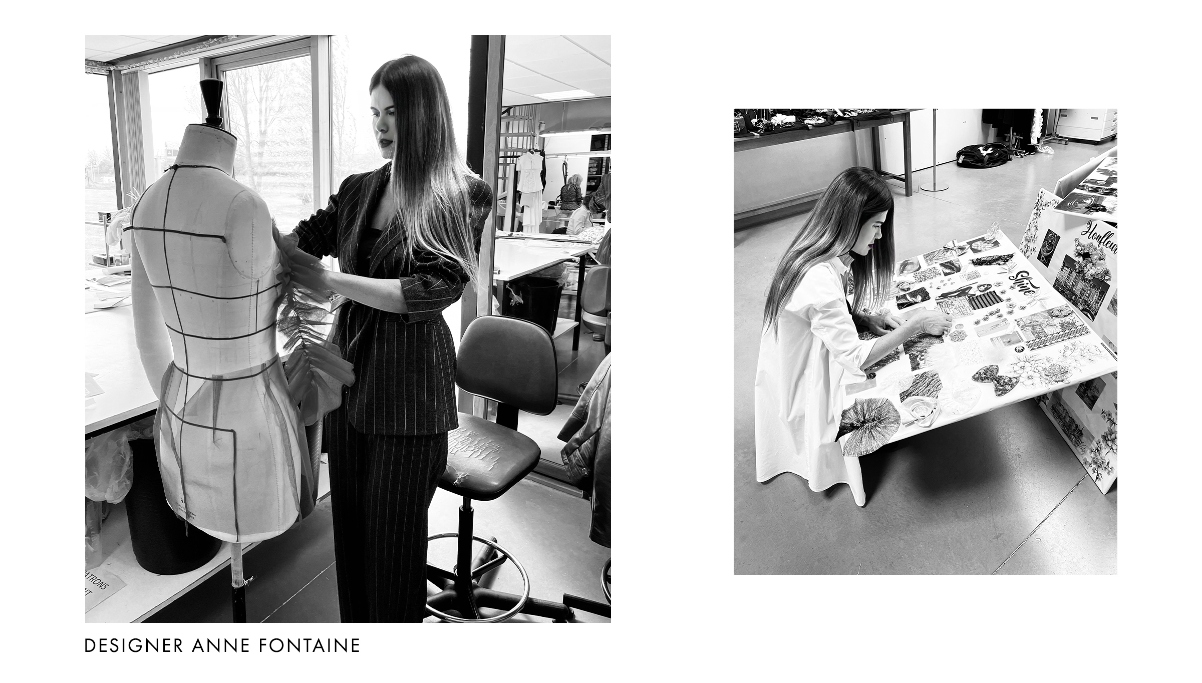 DESIGNER ANNE FONTAINE IN WAREHOUSE