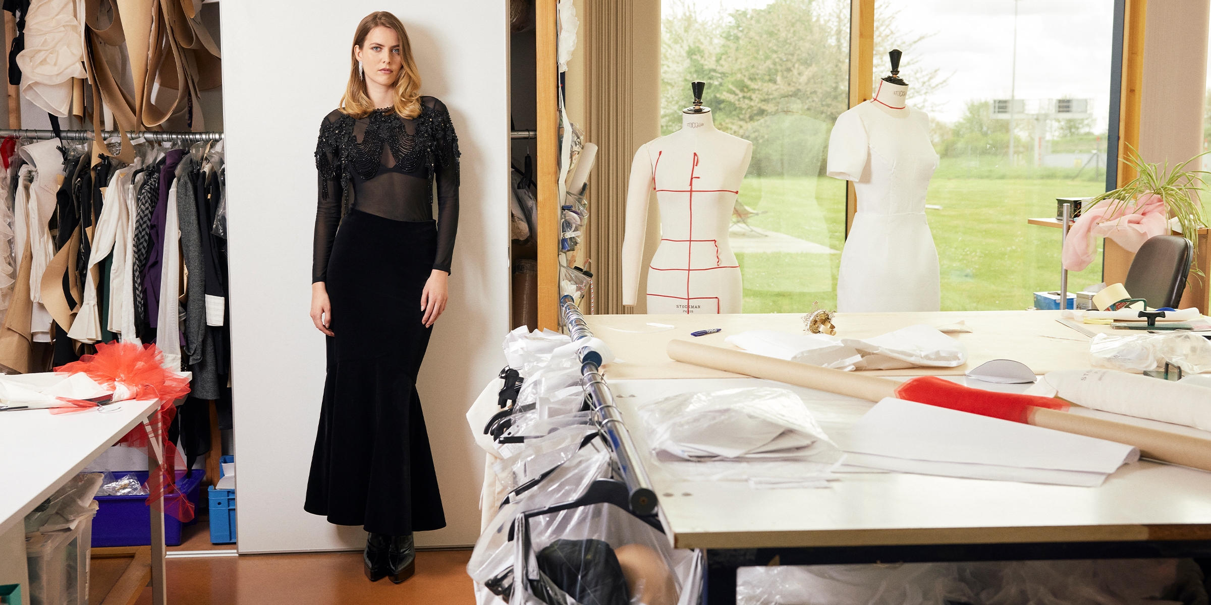 ANNE FONTAINE FALL-WINTER 2024 COLLECTION FEATURING MODELS