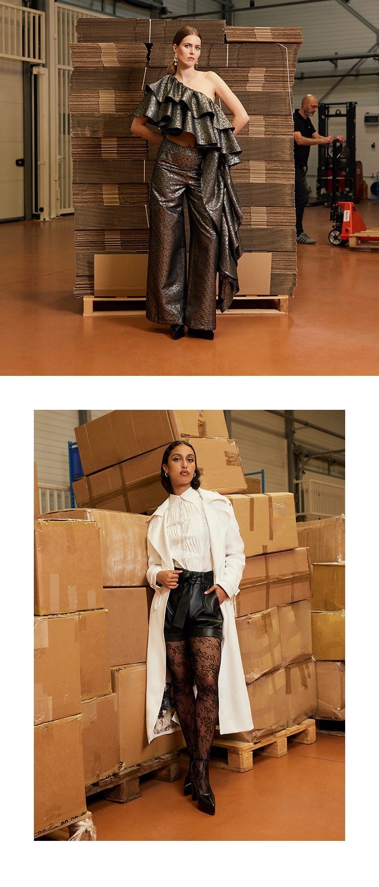 ANNE FONTAINE FALL-WINTER 2024 COLLECTION FEATURING MODELS
