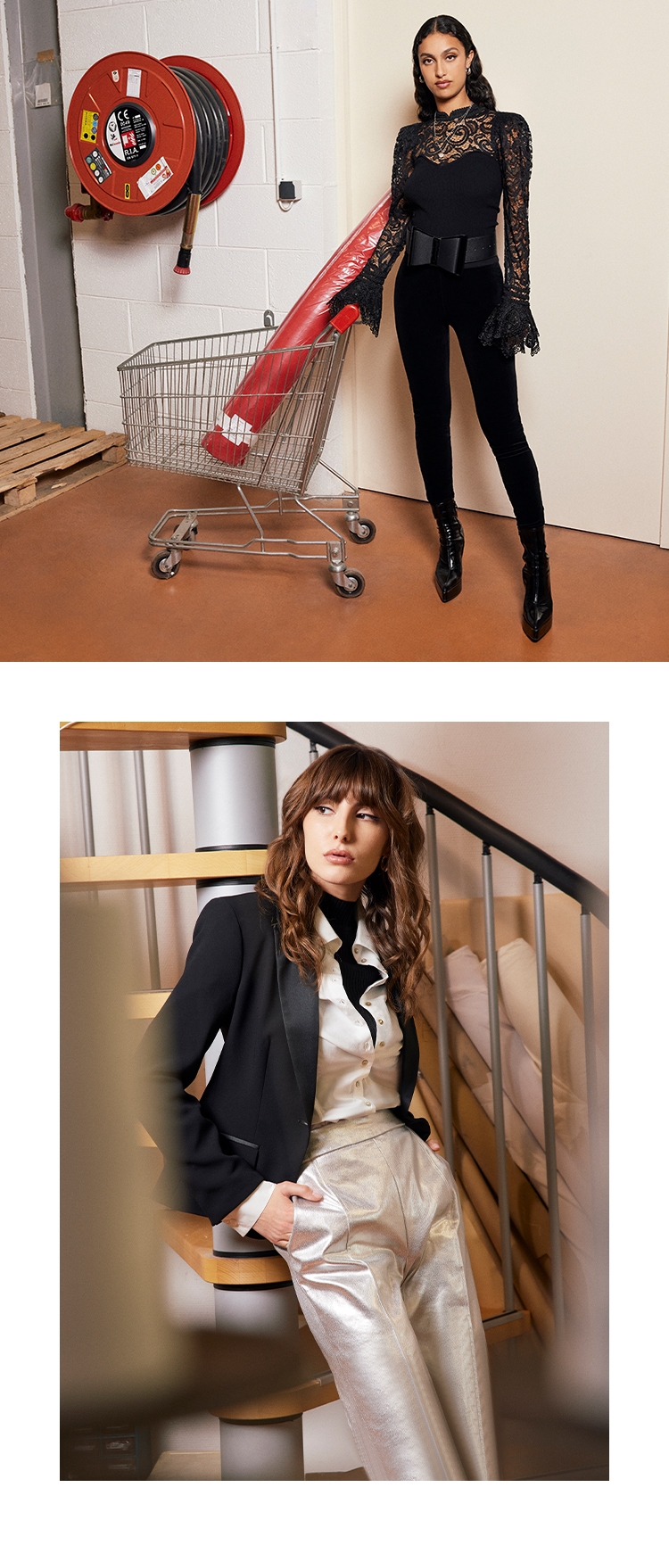 ANNE FONTAINE FALL-WINTER 2024 COLLECTION FEATURING MODELS