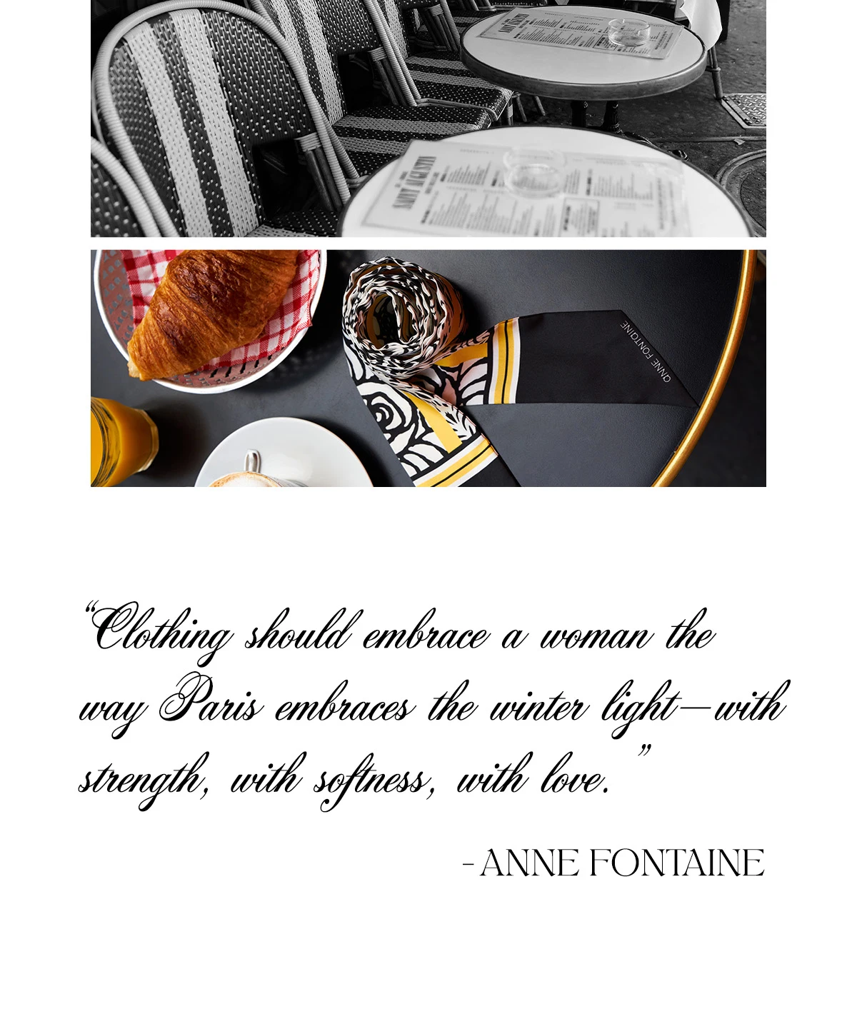 Discover ANNE FONTAINE's Fall Winter Collection