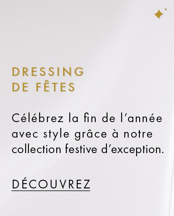 Exclusive evening events call for looks brimming with timeless elegance: Celebrate in style with our coveted collection of holiday wear.