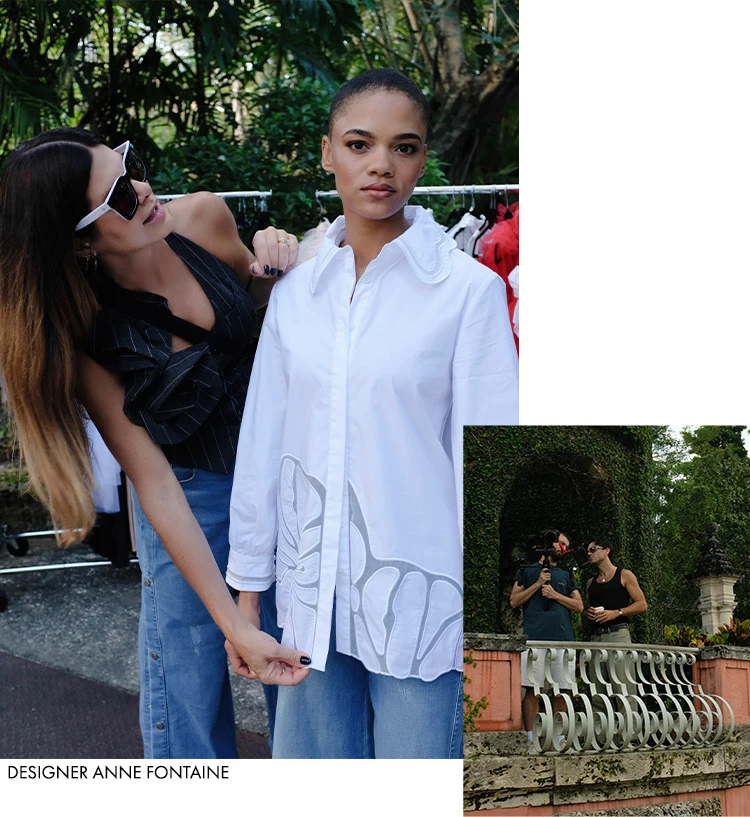 Discover the ANNE FONTAINE Behind The Scenes Spring Summer 2025