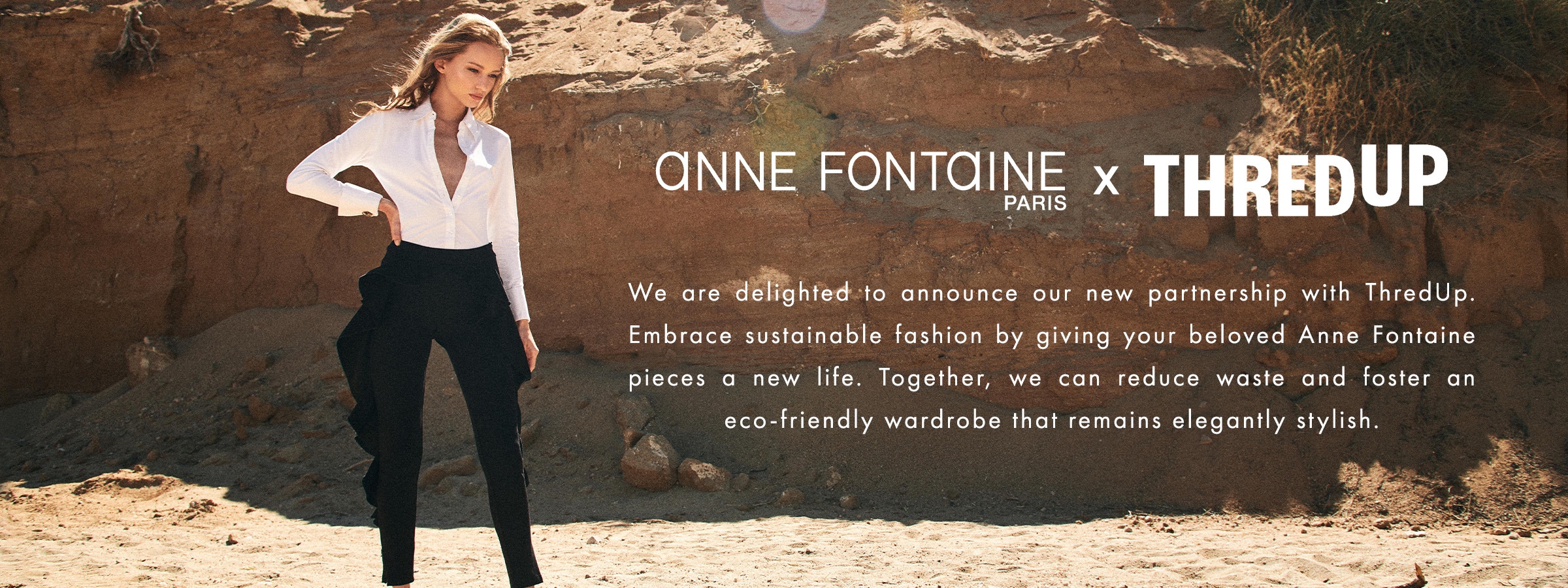 Discover ANNE FONTAINE x Thread Up