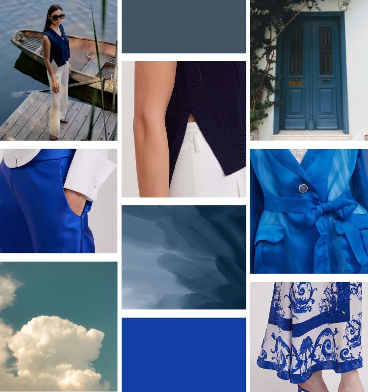  Step into a world where blue silhouettes transcend the boundaries of conventional expectations, captivating all with their timeless charm and innovative designs.