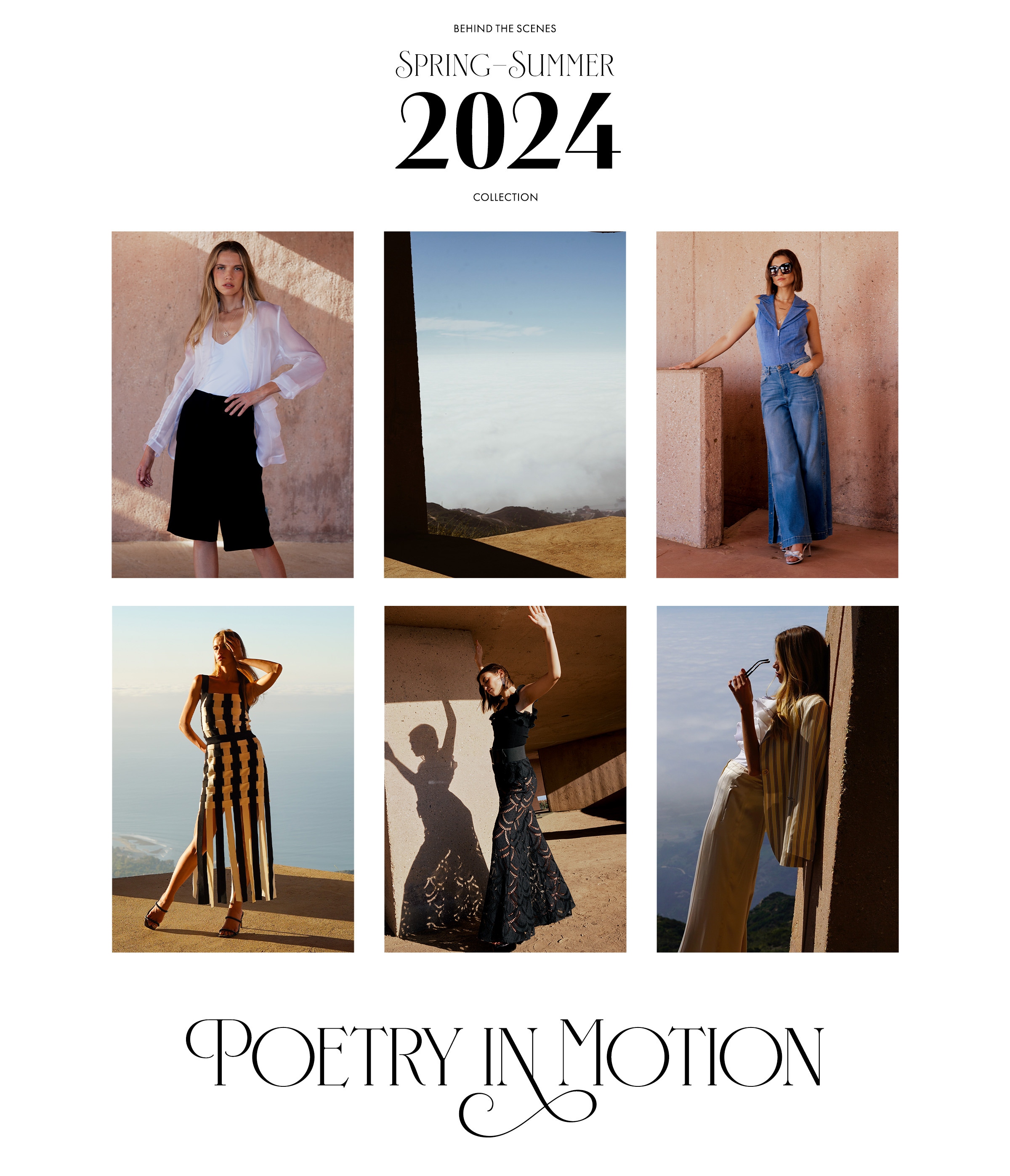 Discover behind the scenes for the new Spring-Summer 2024 collection from designer Anne Fontaine