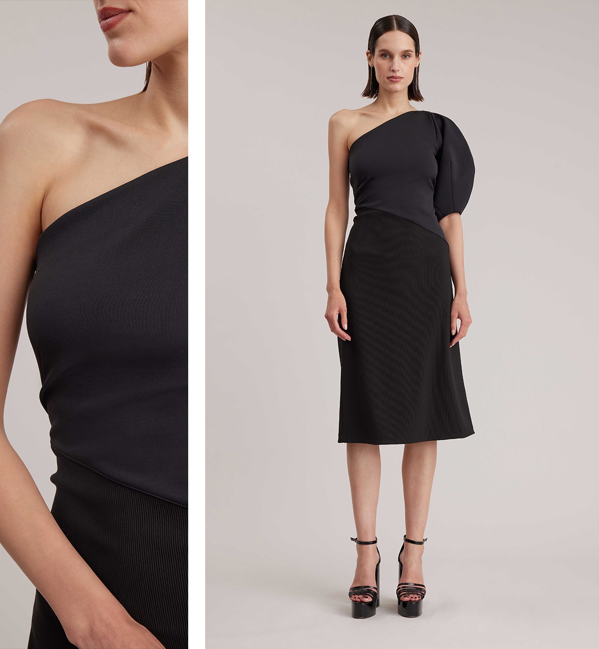 Discover the COEUR dress from designer ANNE FONTAINE