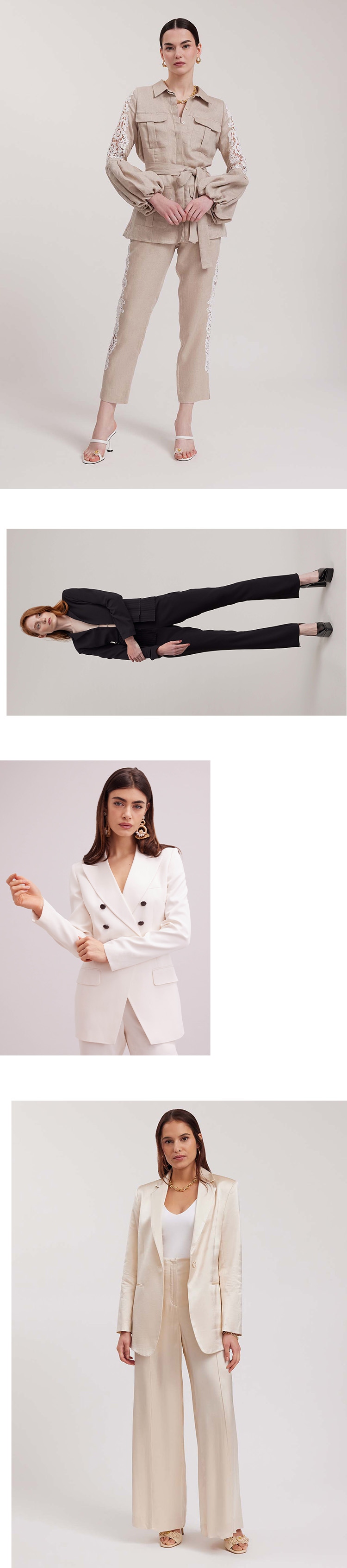  Immerse yourself in the mesmerizing allure of spring suiting with Anne Fontaine