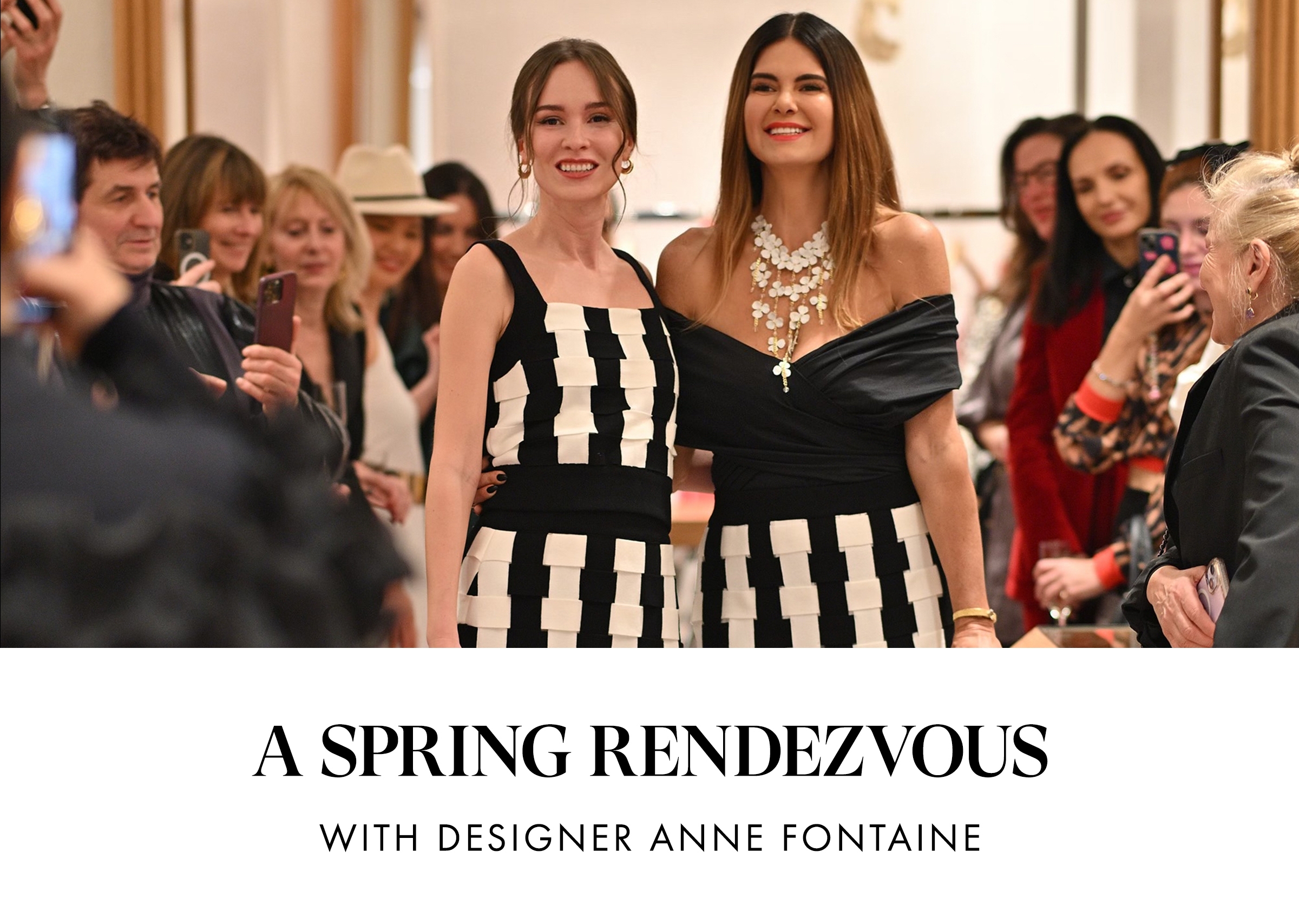 A Night of Fashion Splendor at Anne Fontaine’s Spring-Summer 2024 Collection Event