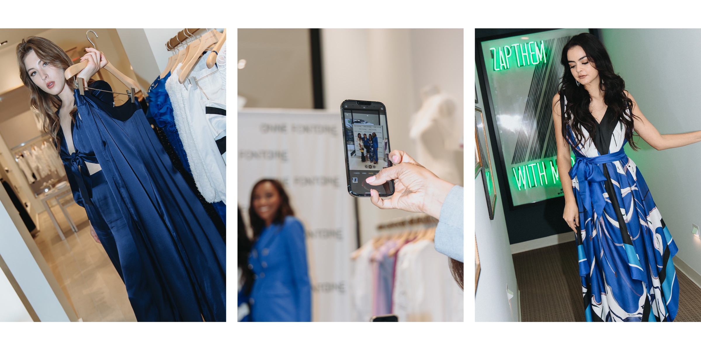 Designer Anne Fontaine hosted a VIP event at the South Coast Plaza Boutique in California.  Guests were treated with a champagne reception, an exclusive presentation featuring looks from the SS23 Collection and a meet and greet with the designer.