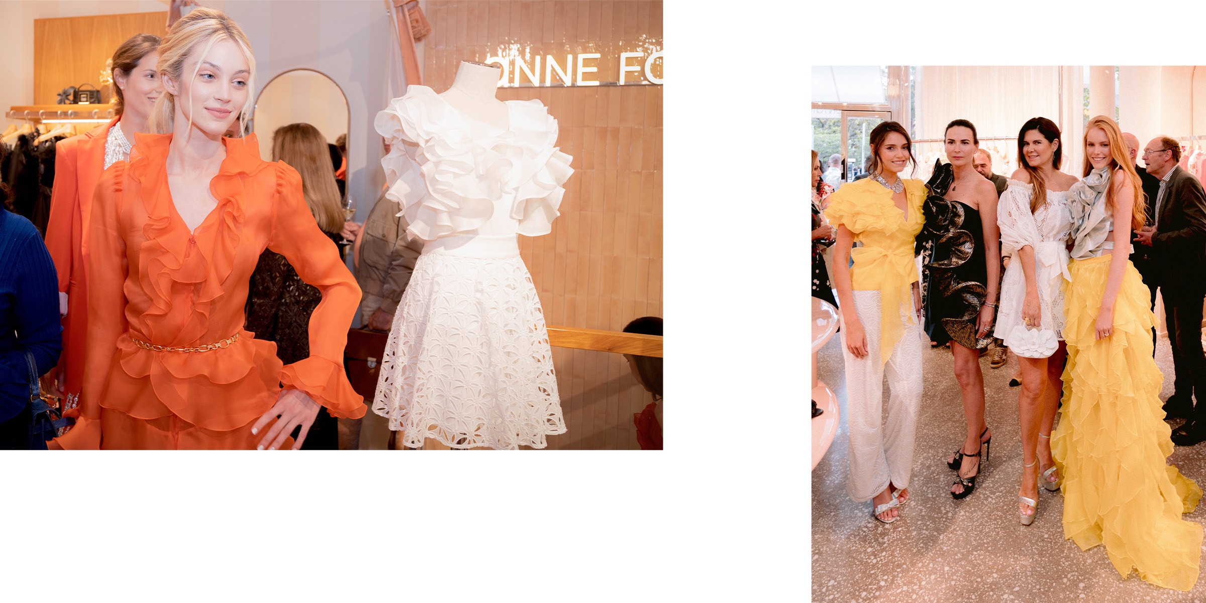  The French Riviera was the scene for two VIP Events hosted by designer Anne Fontaine at our newest boutiques in Cannes and Monaco.