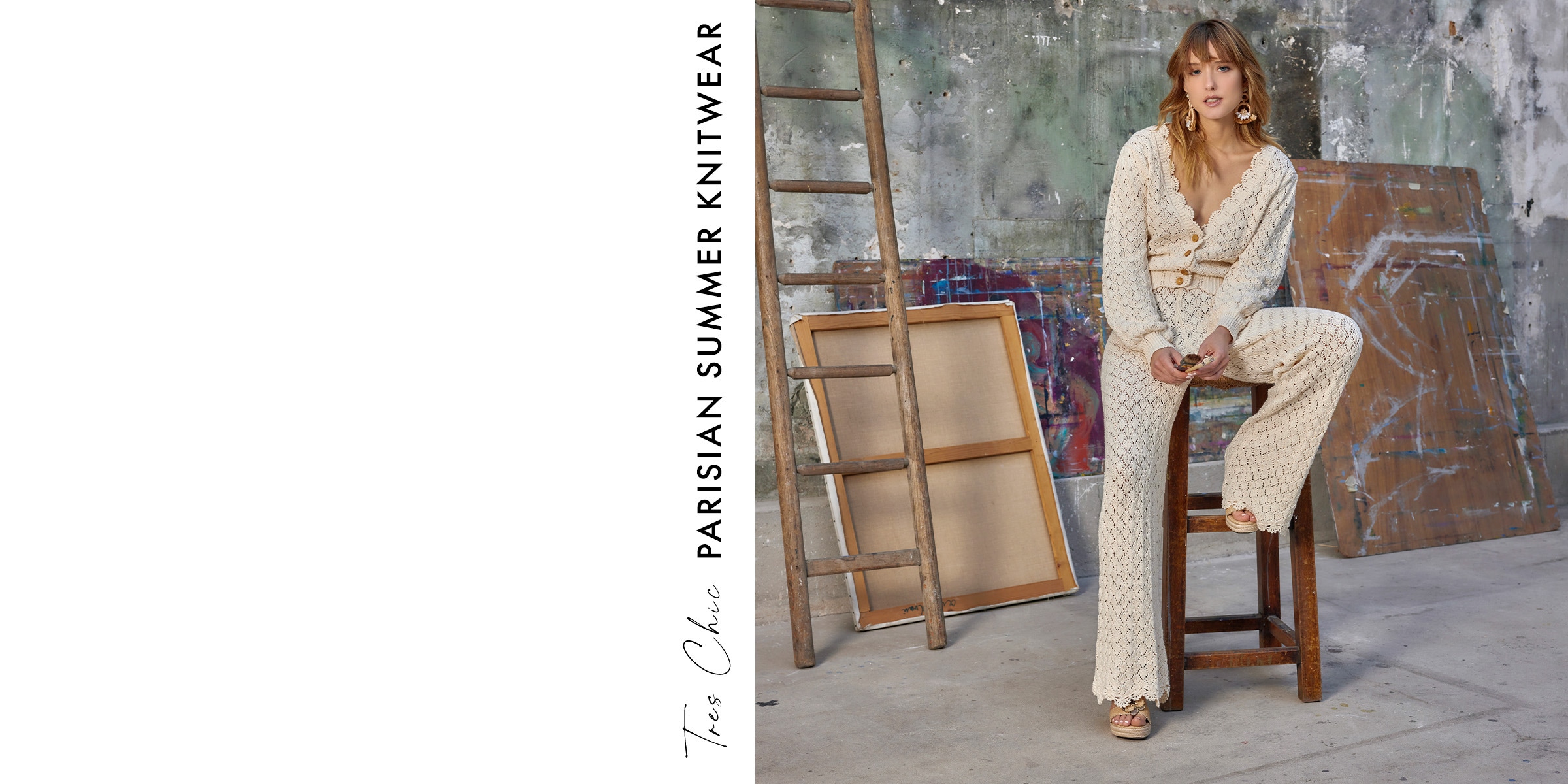Envelop yourself in our signature and stylish Parisian inspired knitwear. Our silhouettes are crafted from the finest materials to ensure that you look effortlessly chic from season to season.