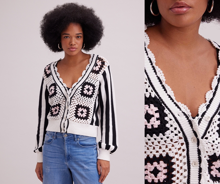 Envelop yourself in our signature and stylish Parisian inspired knitwear. Our silhouettes are crafted from the finest materials to ensure that you look effortlessly chic from season to season.