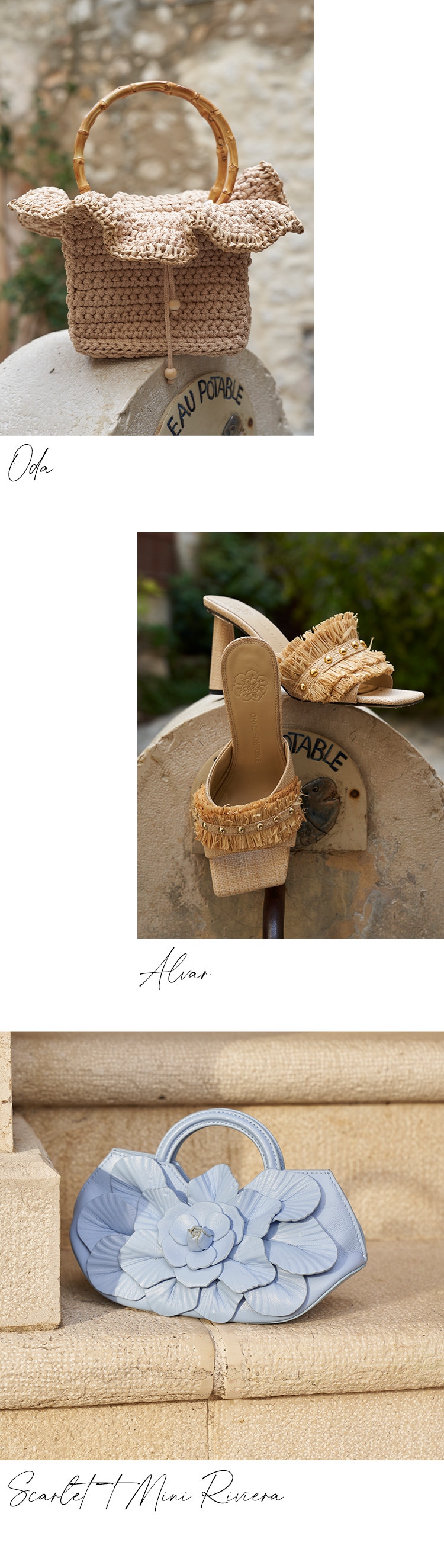 The signature accessories in our Anne Fontaine collection are designed to transform any look. 